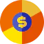Pie chart icon 64x64