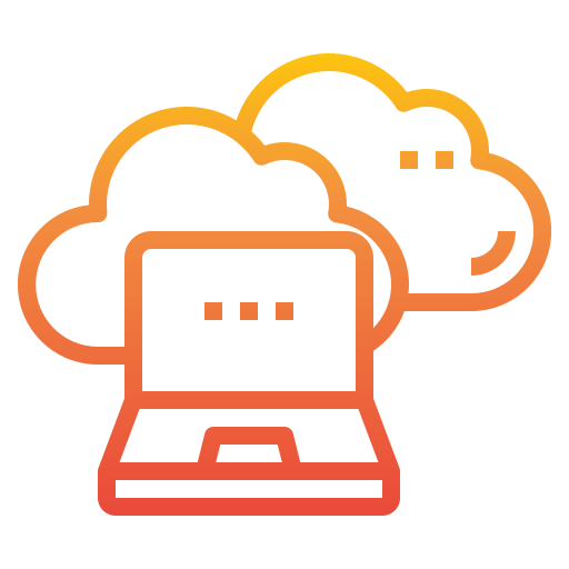 Cloud computing Ikona