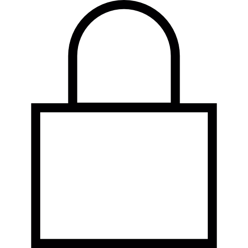 Closed lock icon