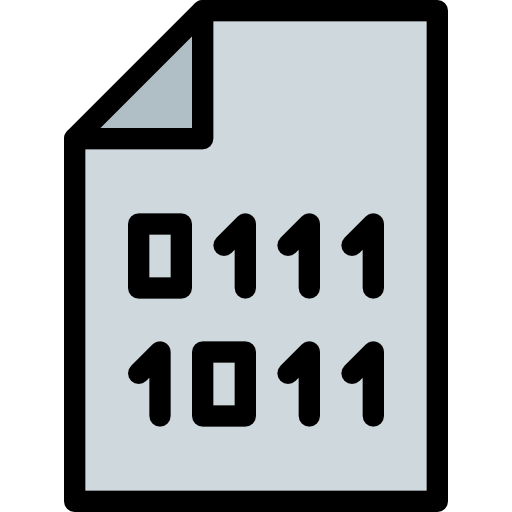 Binary code アイコン
