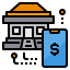 Mobile banking icon 64x64