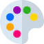 Color palette アイコン 64x64