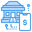 Mobile banking icon 64x64