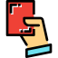 Red card icon 64x64