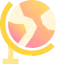 Globe icon 64x64