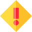 Warning sign biểu tượng 64x64