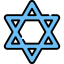 Star of david icon 64x64