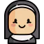 Nun icon 64x64