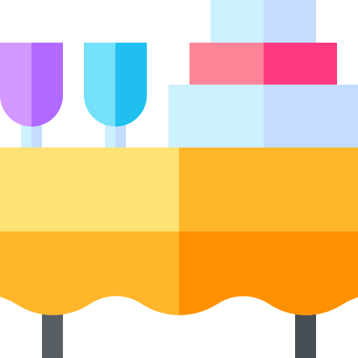 Dinner table icon