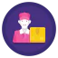 Delivery man icon 64x64