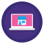 Online shopping icon 64x64