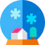 Snow globe icon 64x64