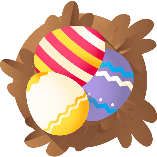 Easter eggs icon
