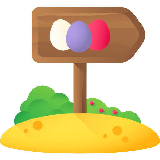 Easter eggs icon