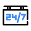 24 hours icon 64x64