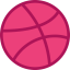 Dribbble іконка 64x64