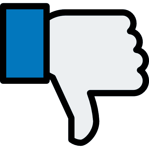 Thumb down icon