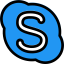 Skype Symbol 64x64