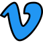 Vimeo icon 64x64