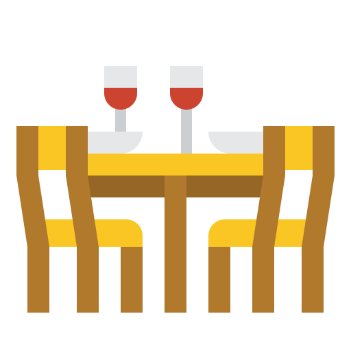 Dinner table icon