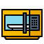 Microwave oven icon 64x64