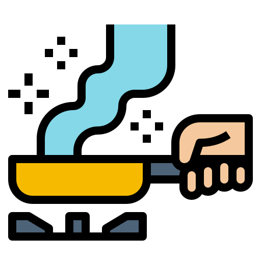 Frying pan icon