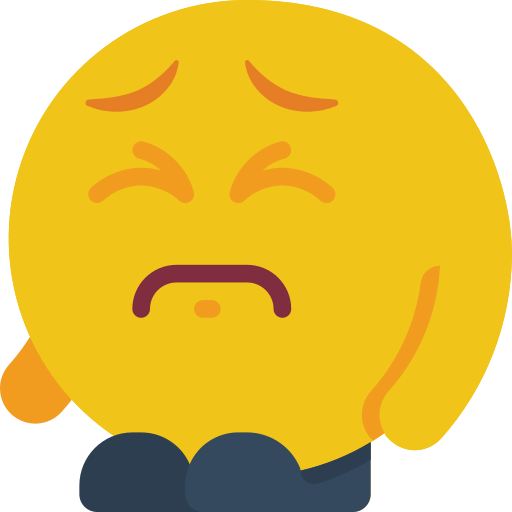 Sad icon
