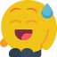 Laughing icon 64x64
