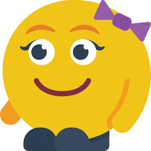 Smiling icon