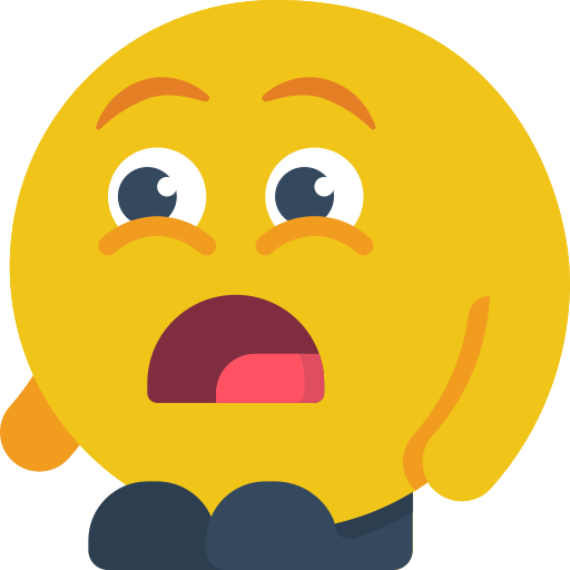 Scared icon