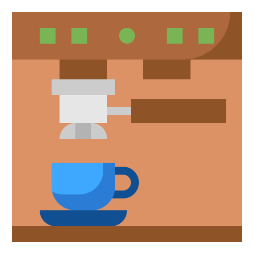 Coffee machine icon