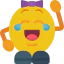 Laughing icon 64x64