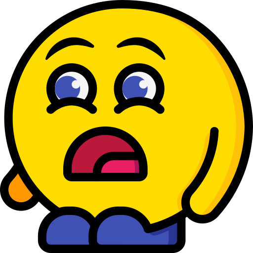 Scared icon