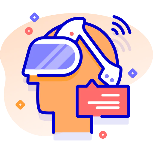 Virtual reality icon