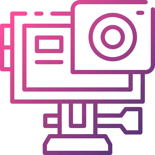 Action camera icon