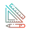 Set square icon 64x64