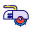 Циркулярная пила иконка 64x64