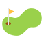 Golf field Ikona 64x64