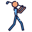 Golfer icon 64x64
