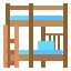 Bunk bed 图标 64x64
