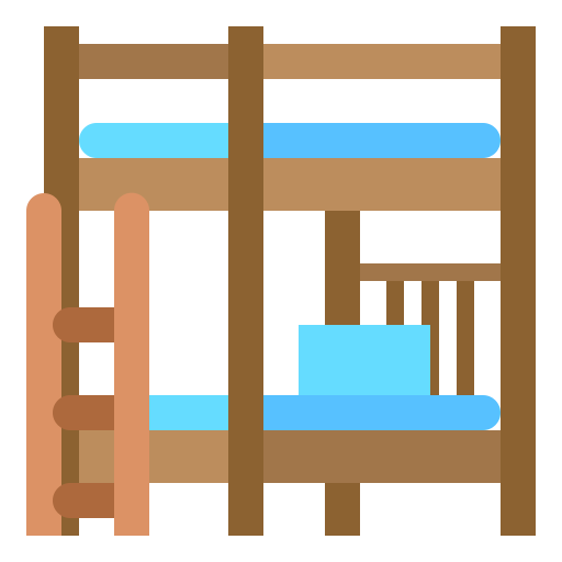 Bunk bed icon