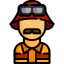 Firefighter icon 64x64