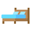 Double bed ícone 64x64
