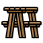 Picnic table icon 64x64