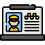Id card icon 64x64