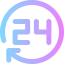 24 hours icon 64x64