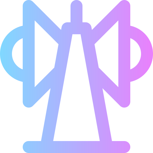 Communication tower icon