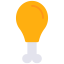 Chicken leg ícono 64x64