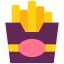 French fries icon 64x64