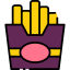 French fries icon 64x64